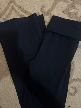 Garage fold over wide leggings
